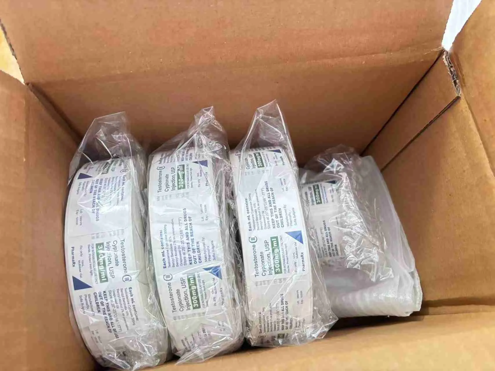 الملصقات الطبية التي سيتم شحنها إلى الولايات المتحدة