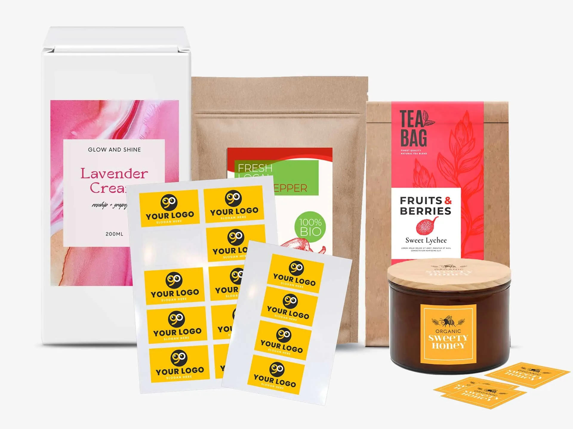 ما هو ملصق التغليف المرن؟