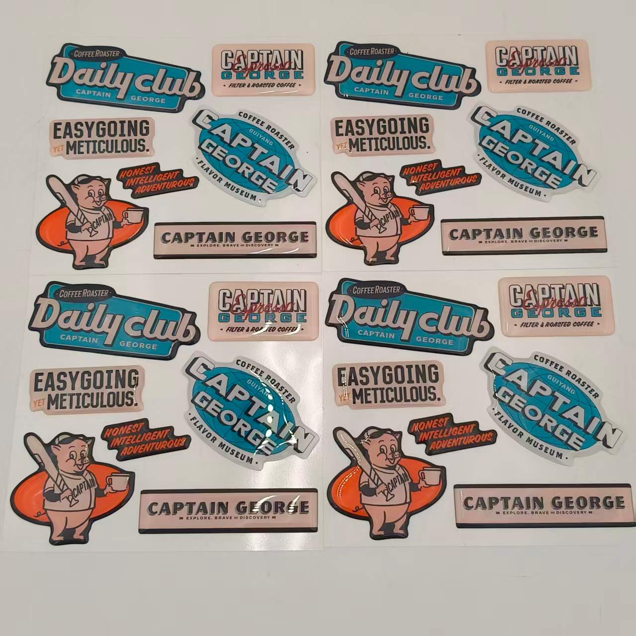 ملصق قبة الايبوكسي