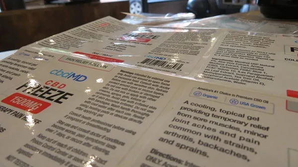 Nutraceutical And Supplement Labels