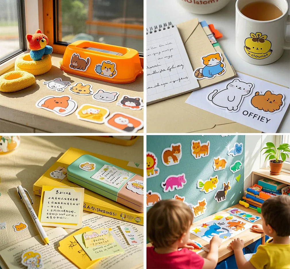 Adorable Animal Stickers