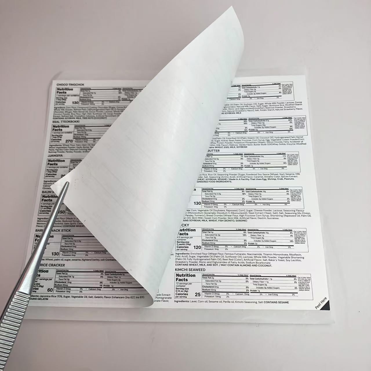 ملاحق 2 طبقات التسميات